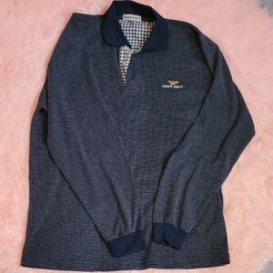Giorgio Armani Navy Blue Men's Sweater